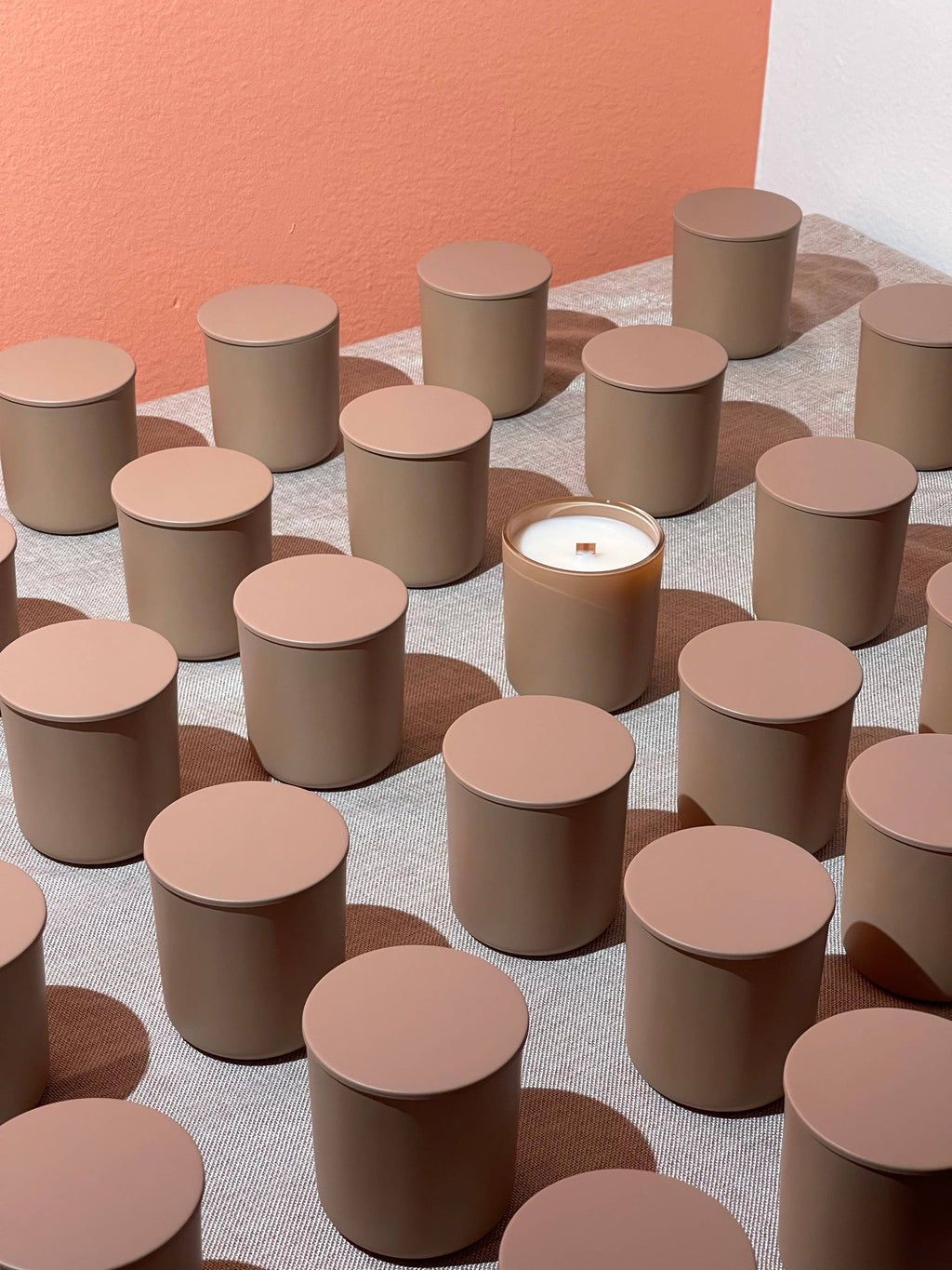 Mrs. Candlier - Coconut Candle with Wood Wick 2.5, 8 & 13 oz | Custom label