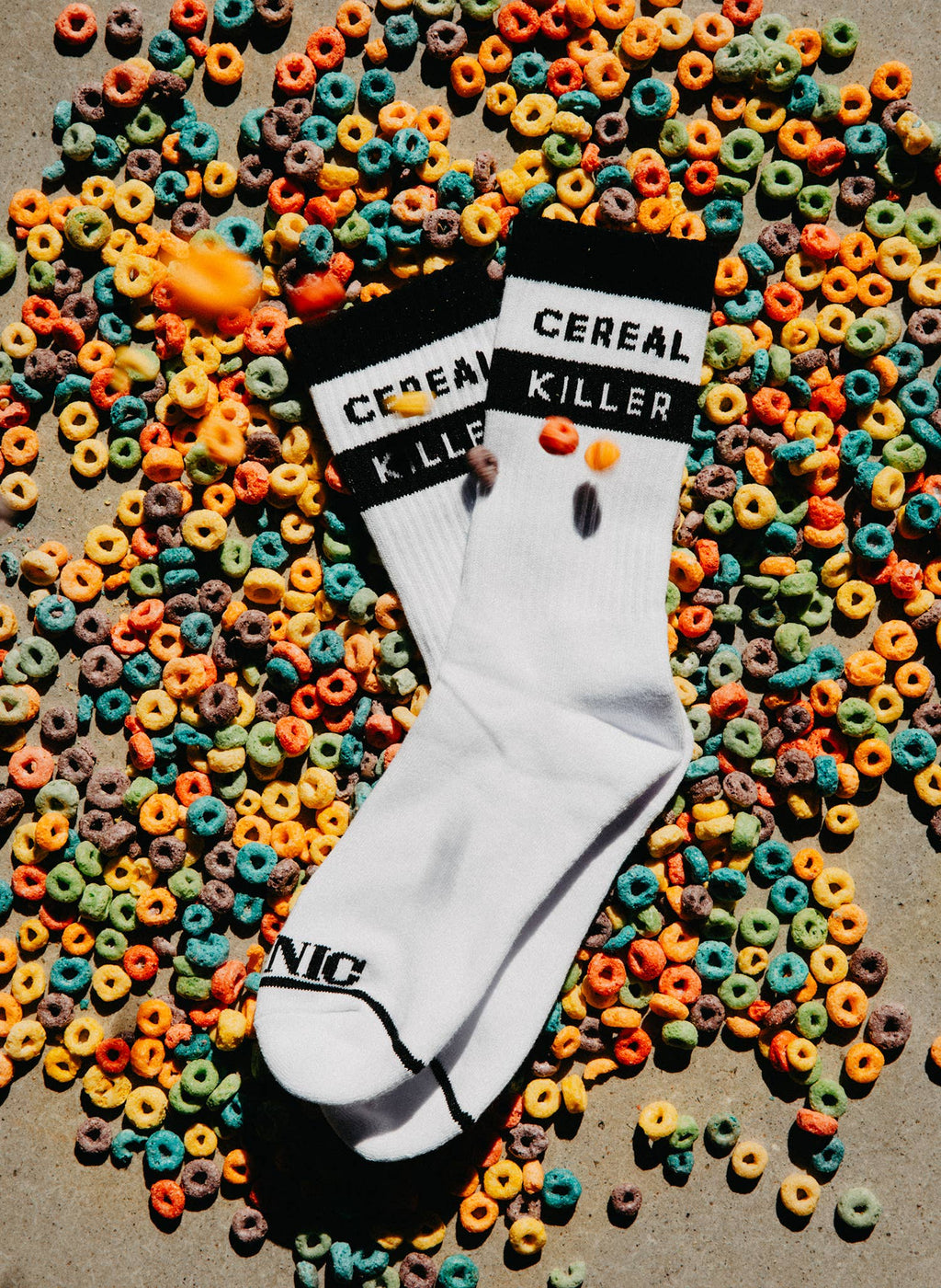Pyknic - Cereal Killer Vintage Comfy Crew Socks