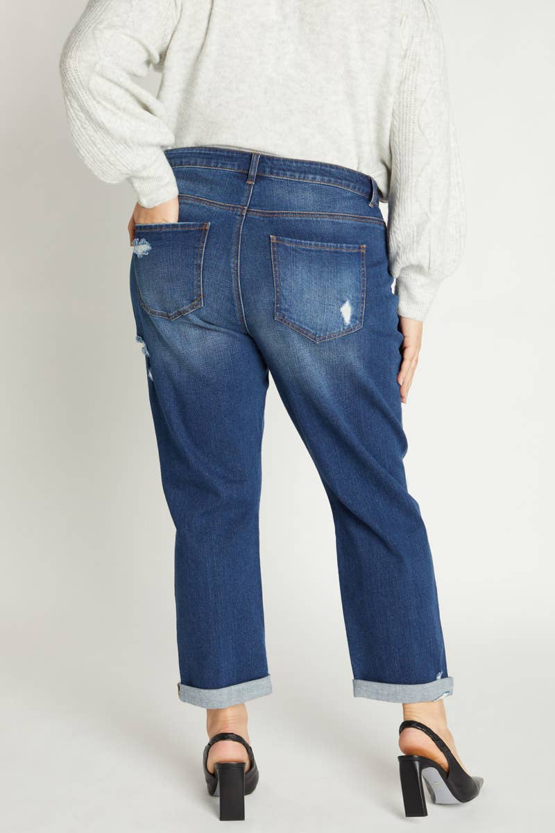 Curvy 90's Boyfriend Jeans