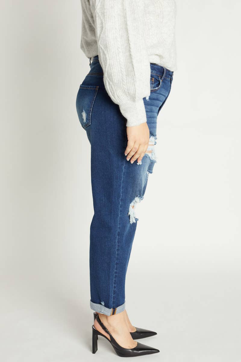 Curvy 90's Boyfriend Jeans