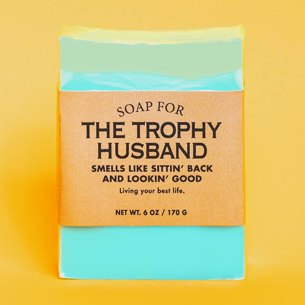 Whiskey River Soap Co. - Soap for The Trophy Husband | Funny Soap