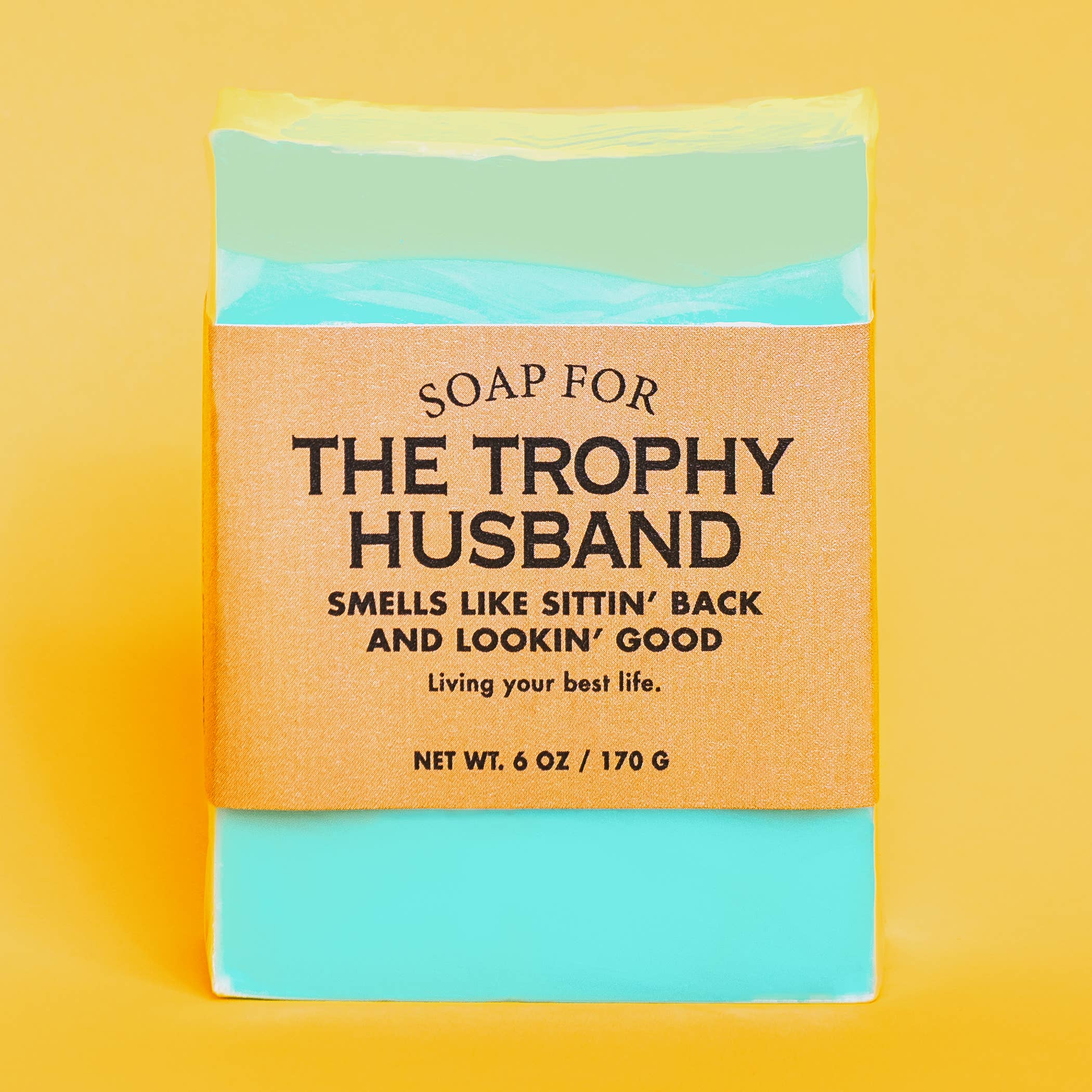Whiskey River Soap Co. - Soap for The Trophy Husband | Funny Soap