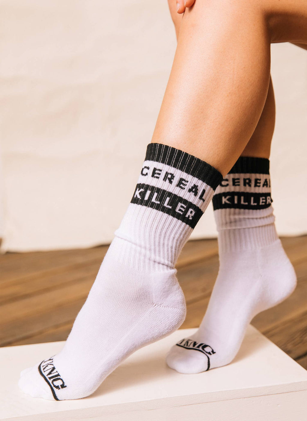Pyknic - Cereal Killer Vintage Comfy Crew Socks