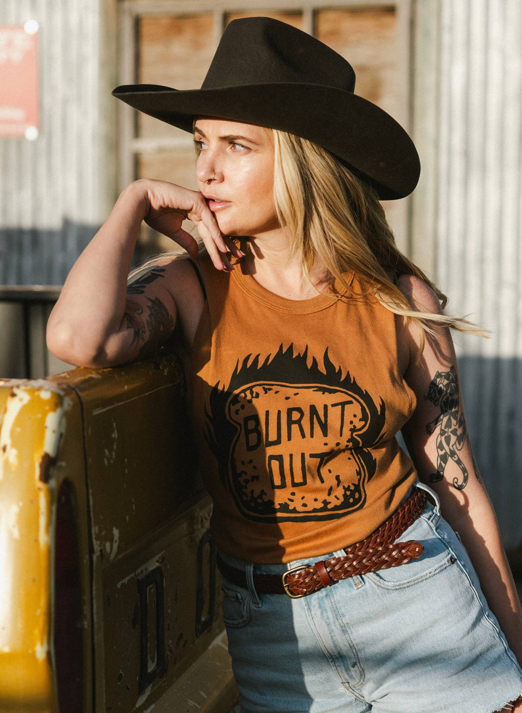 Pyknic - Burnt Out Muscle Tee