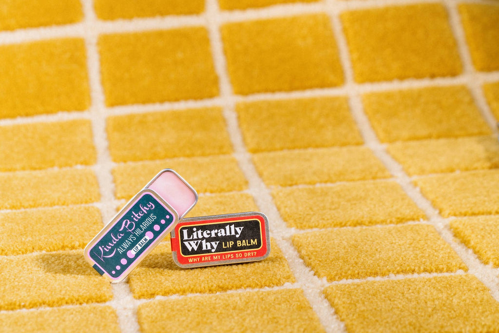 Whiskey River Soap Co. - Bougie Bitch Lip Balm | Funny Old School Tin