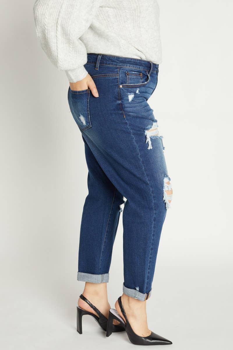 Curvy 90's Boyfriend Jeans