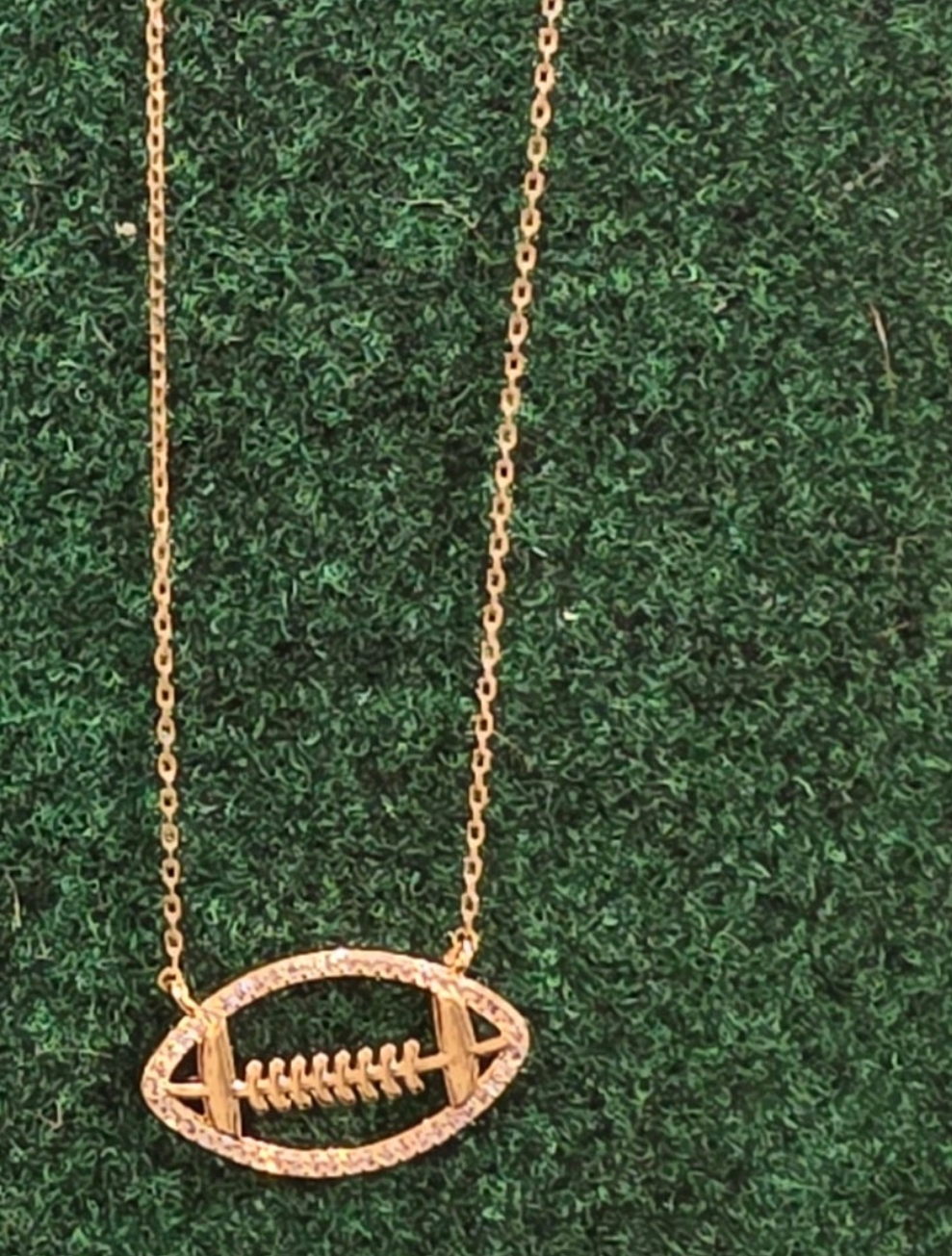 Gold Football Jewelry