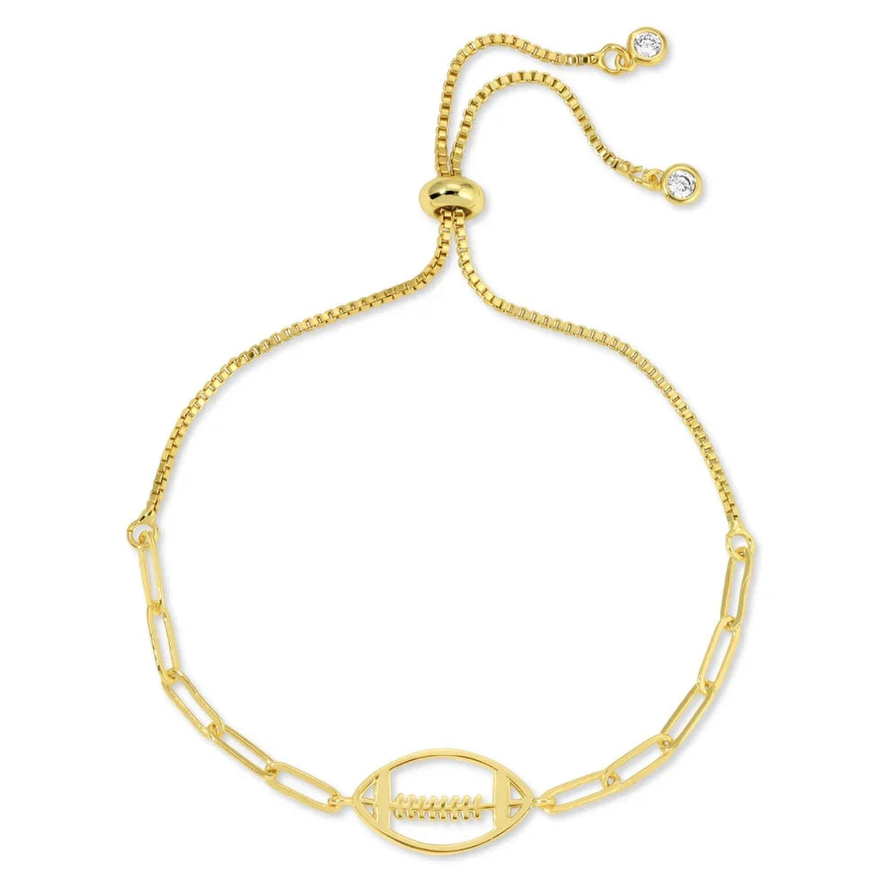Gold Football Jewelry