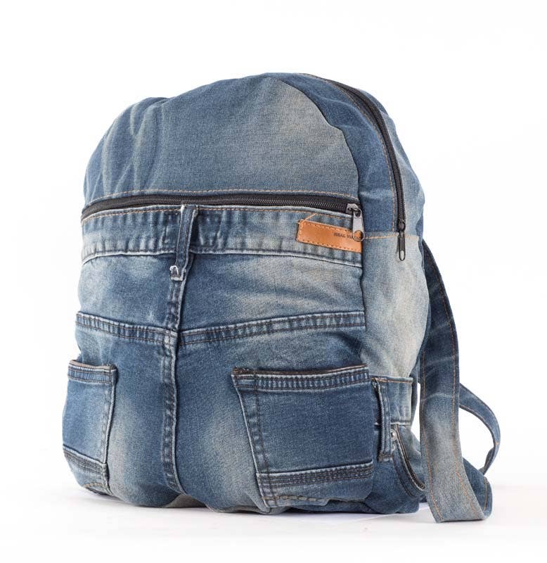 Benjamin International - Recycled Jean Backpack