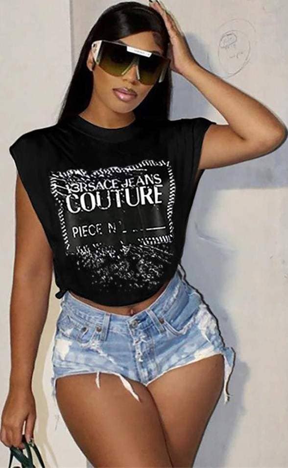 Fashion Combination - Fashion trend printing summer t shirt for women