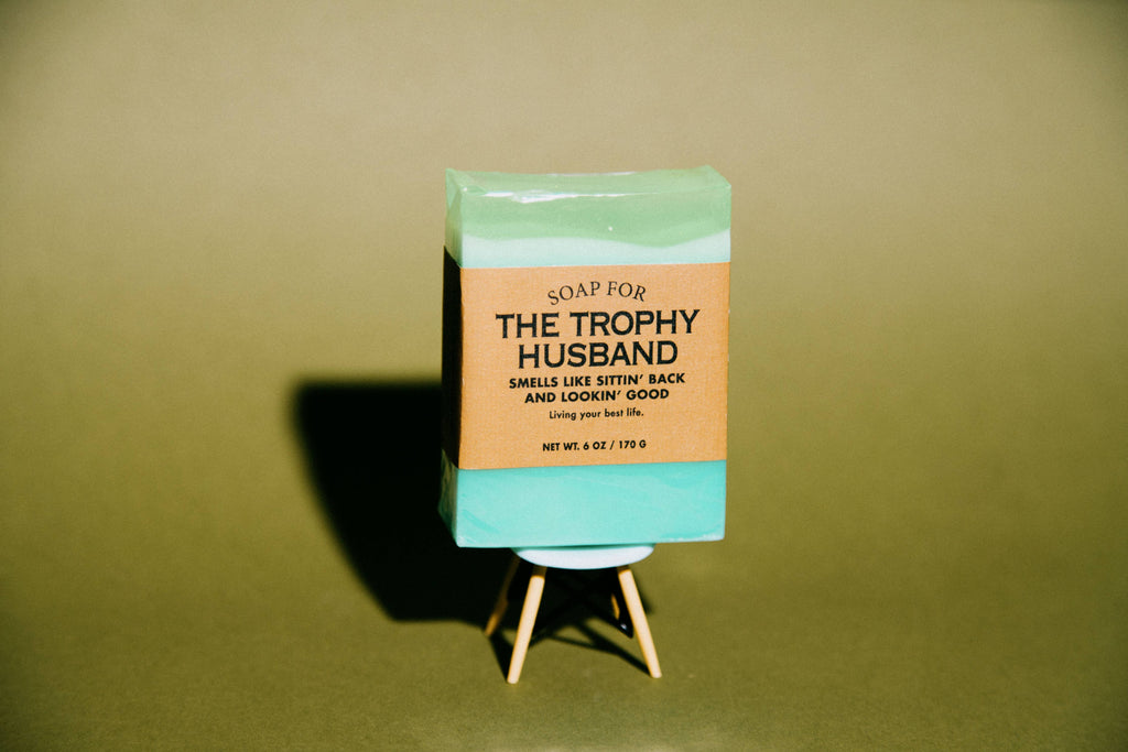 Whiskey River Soap Co. - Soap for The Trophy Husband | Funny Soap