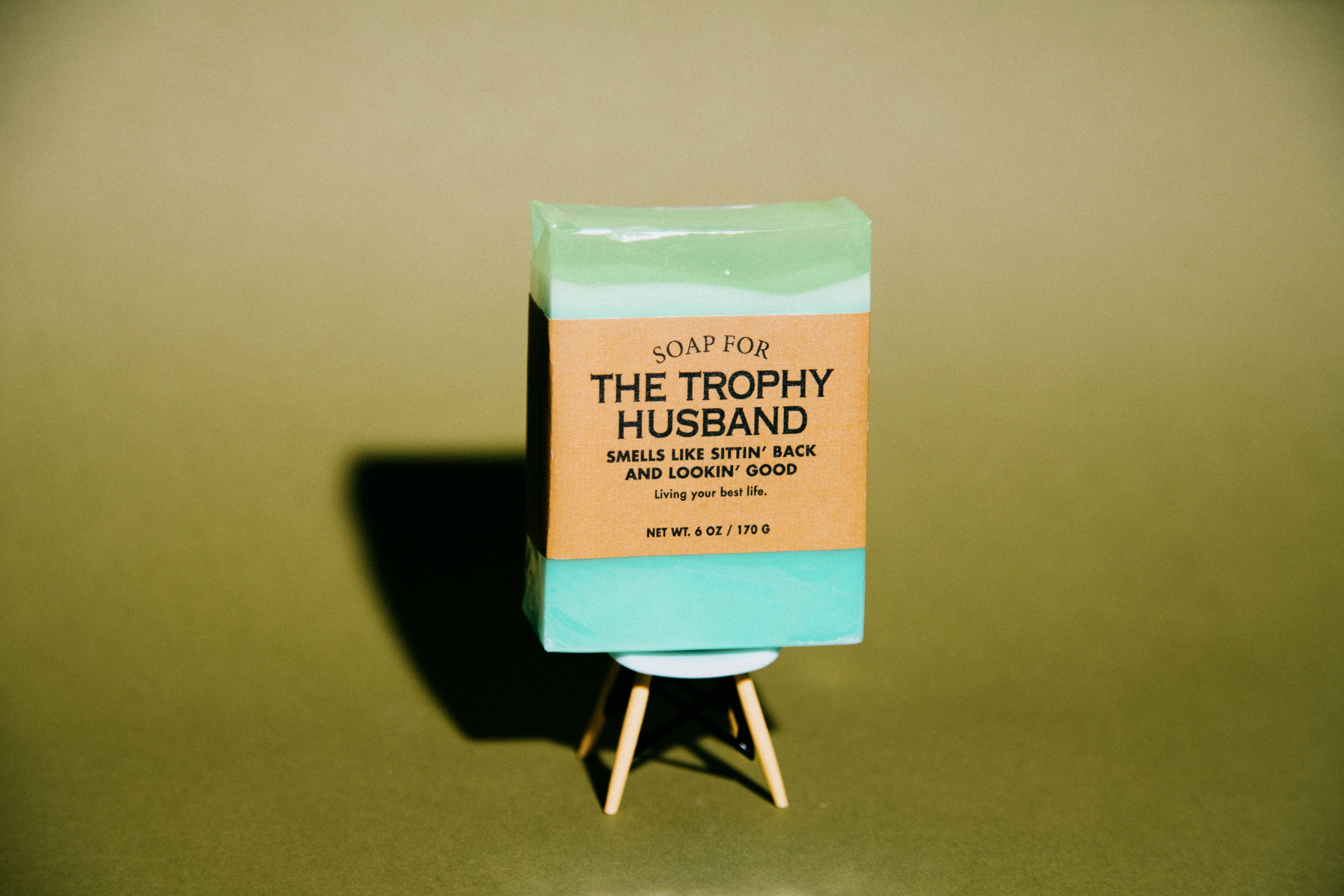 Whiskey River Soap Co. - Soap for The Trophy Husband | Funny Soap