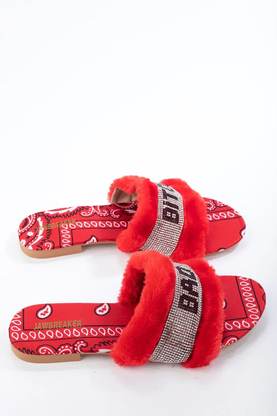 DIVERGENT FOOTWEAR - VERBAGE SLIDES-RED