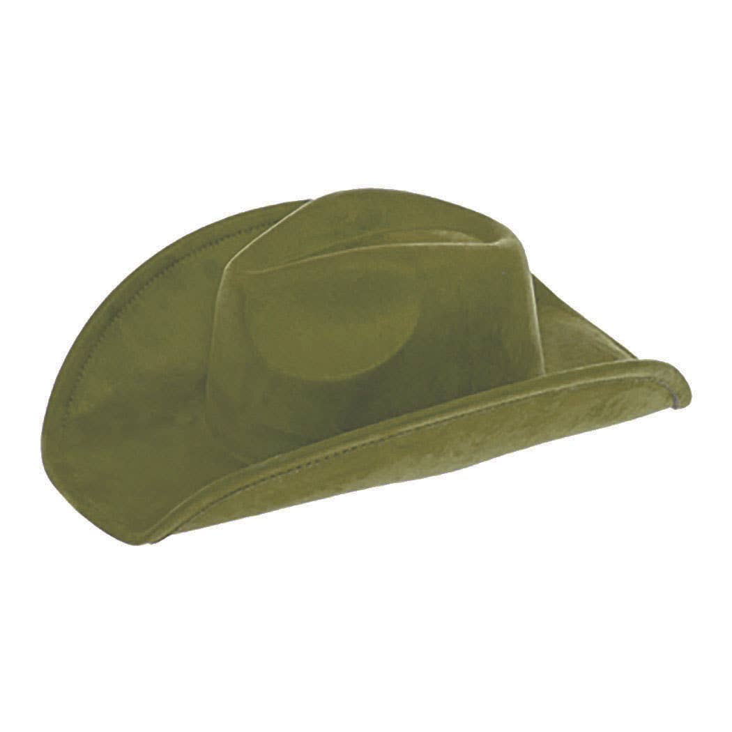 AdornWise - Vegan Suede Classic Cowboy Hat - Adjustable & Durable