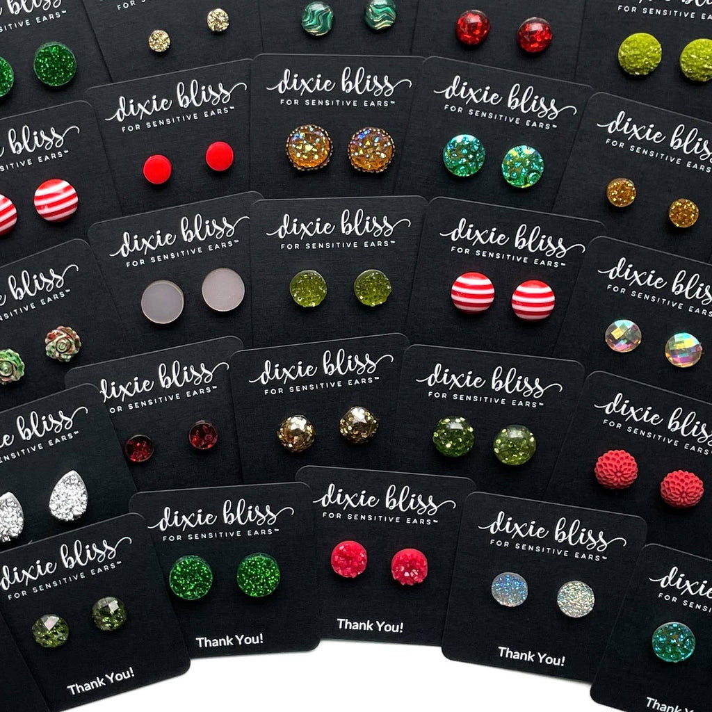 Dixie Bliss - Very Merry Christmas Promo earrings -Black Friday freebies