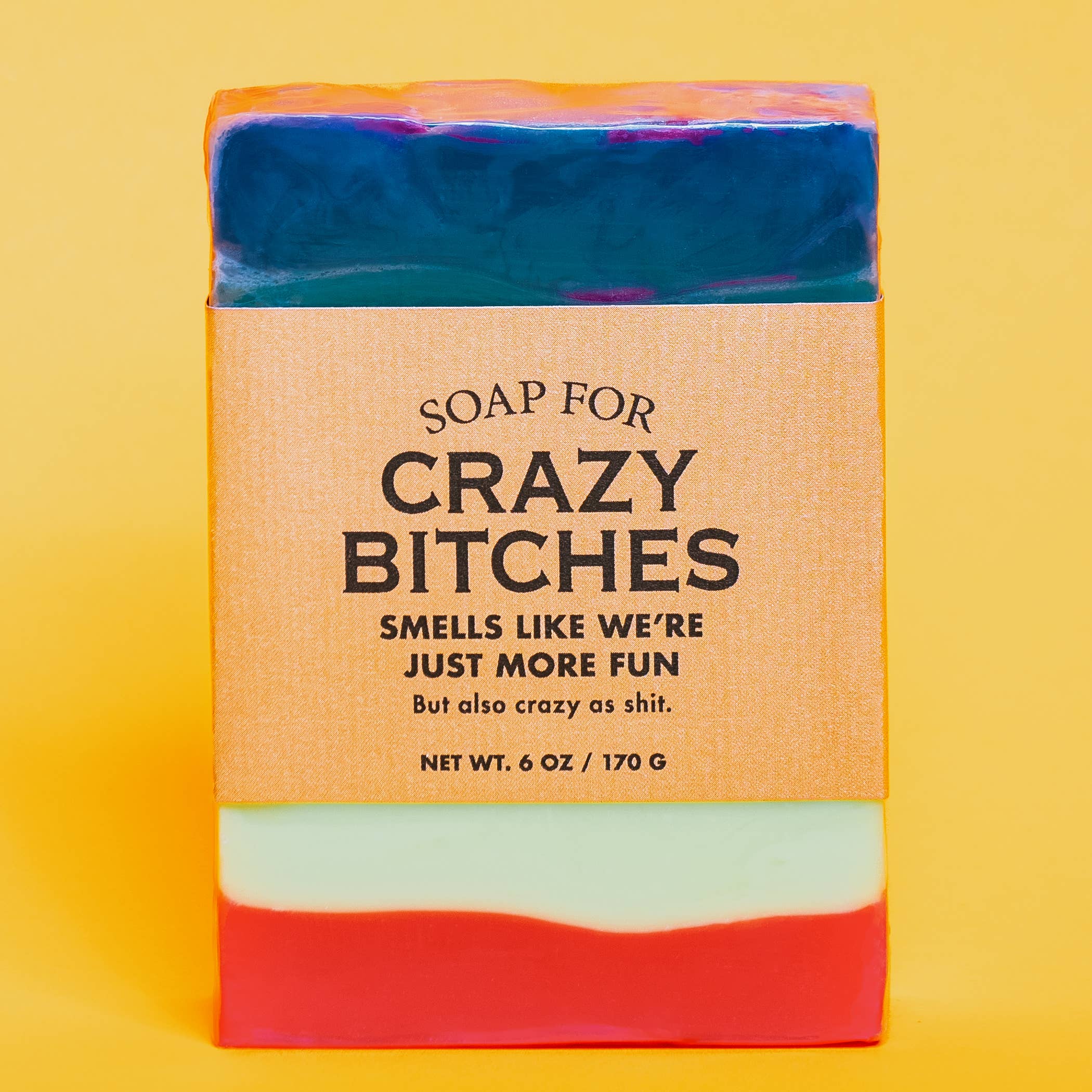 Whiskey River Soap Co. - Soap for Crazy Bitches | Funny Soap