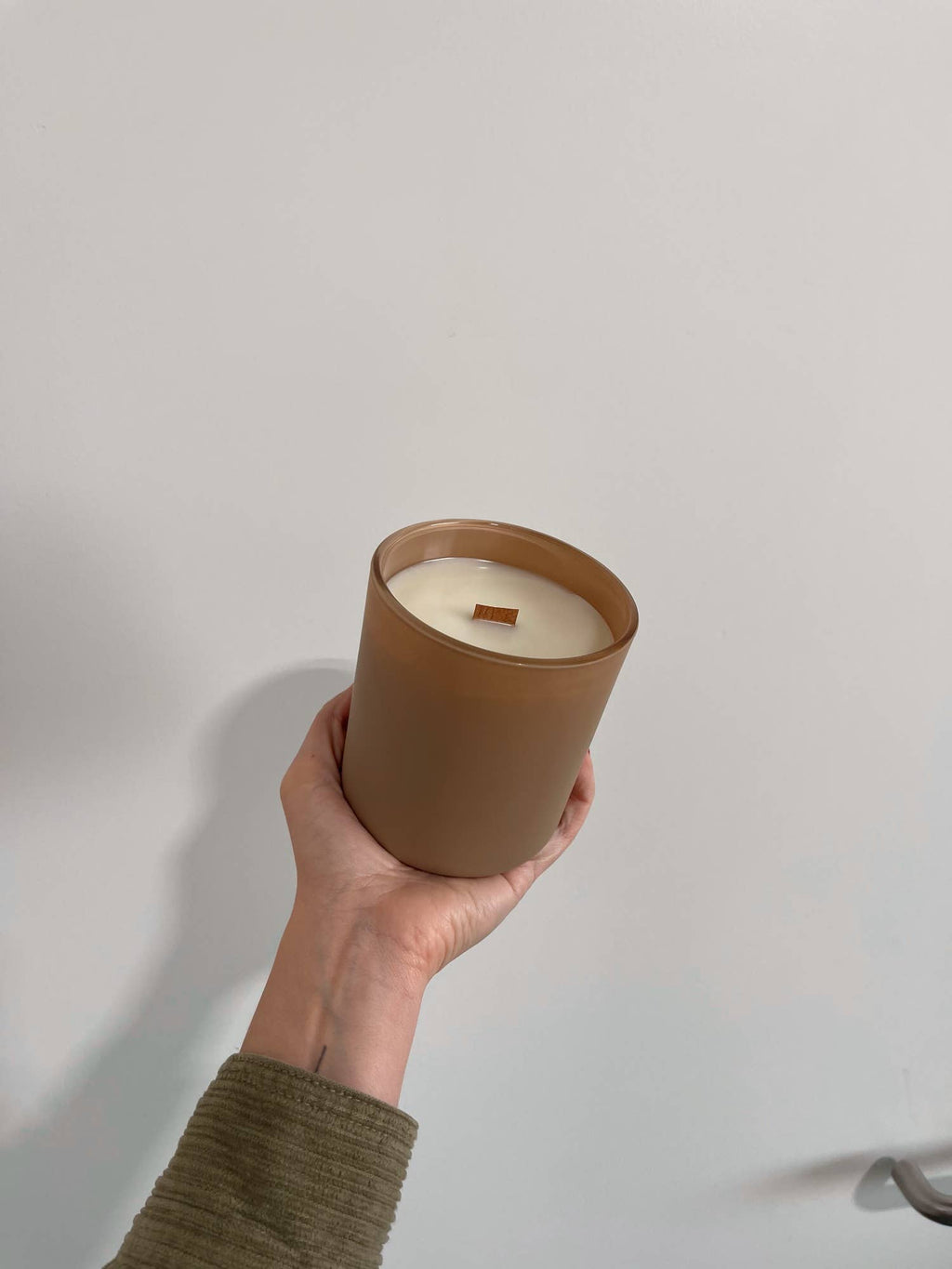 Mrs. Candlier - Coconut Candle with Wood Wick 2.5, 8 & 13 oz | Custom label