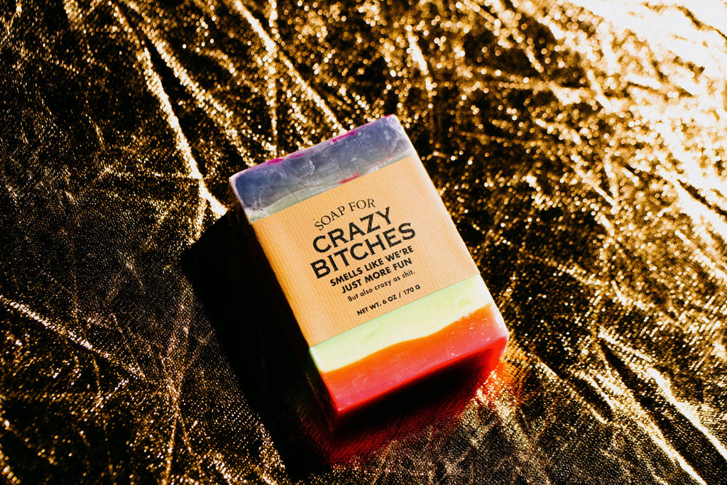 Whiskey River Soap Co. - Soap for Crazy Bitches | Funny Soap