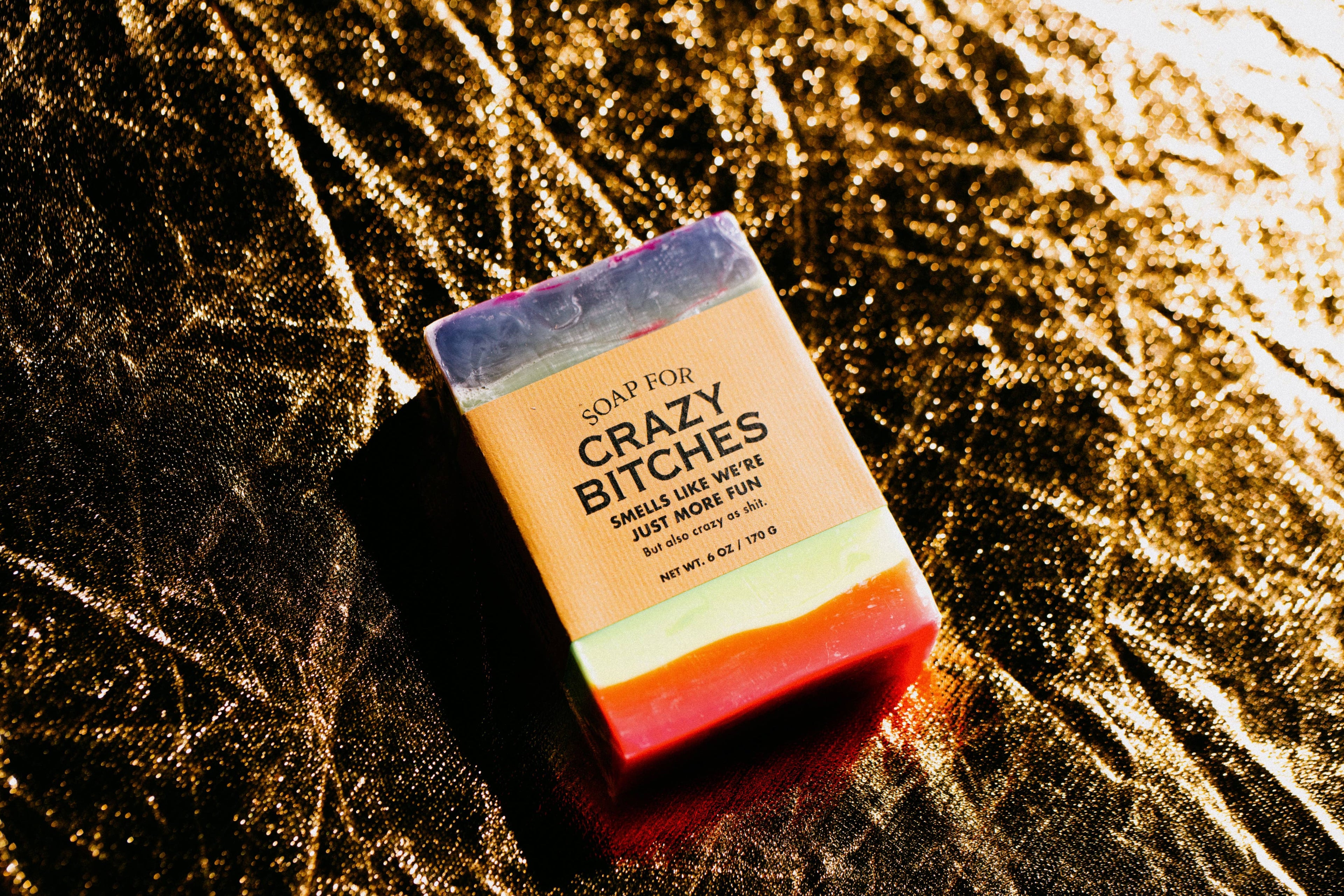 Whiskey River Soap Co. - Soap for Crazy Bitches | Funny Soap