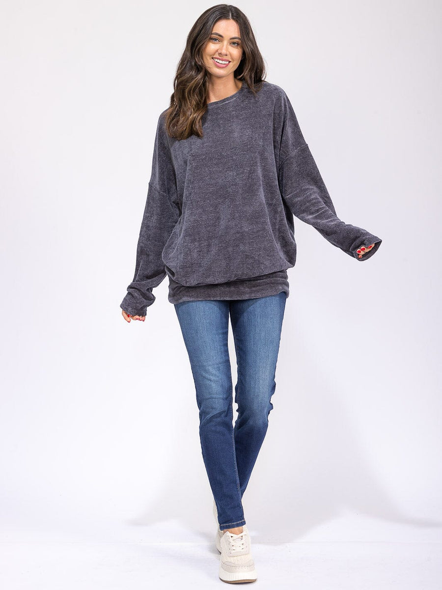 Women’s Long Sleeve Pullover Sweater – Boutique Favorite | Curated by Lisa