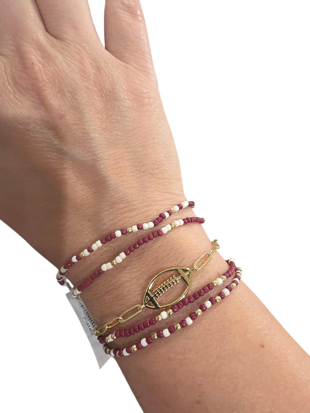 Gold Football Jewelry