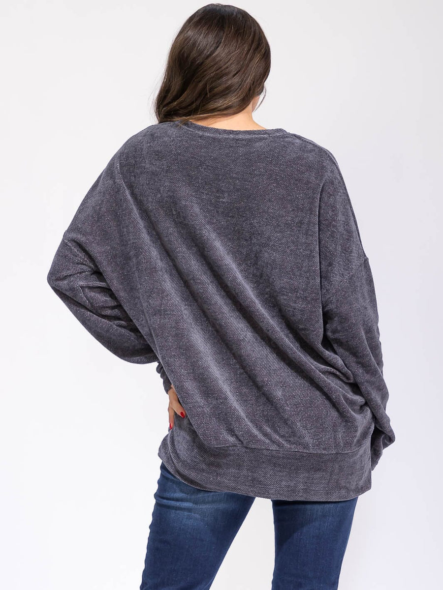 Women’s Long Sleeve Pullover Sweater – Boutique Favorite | Curated by Lisa