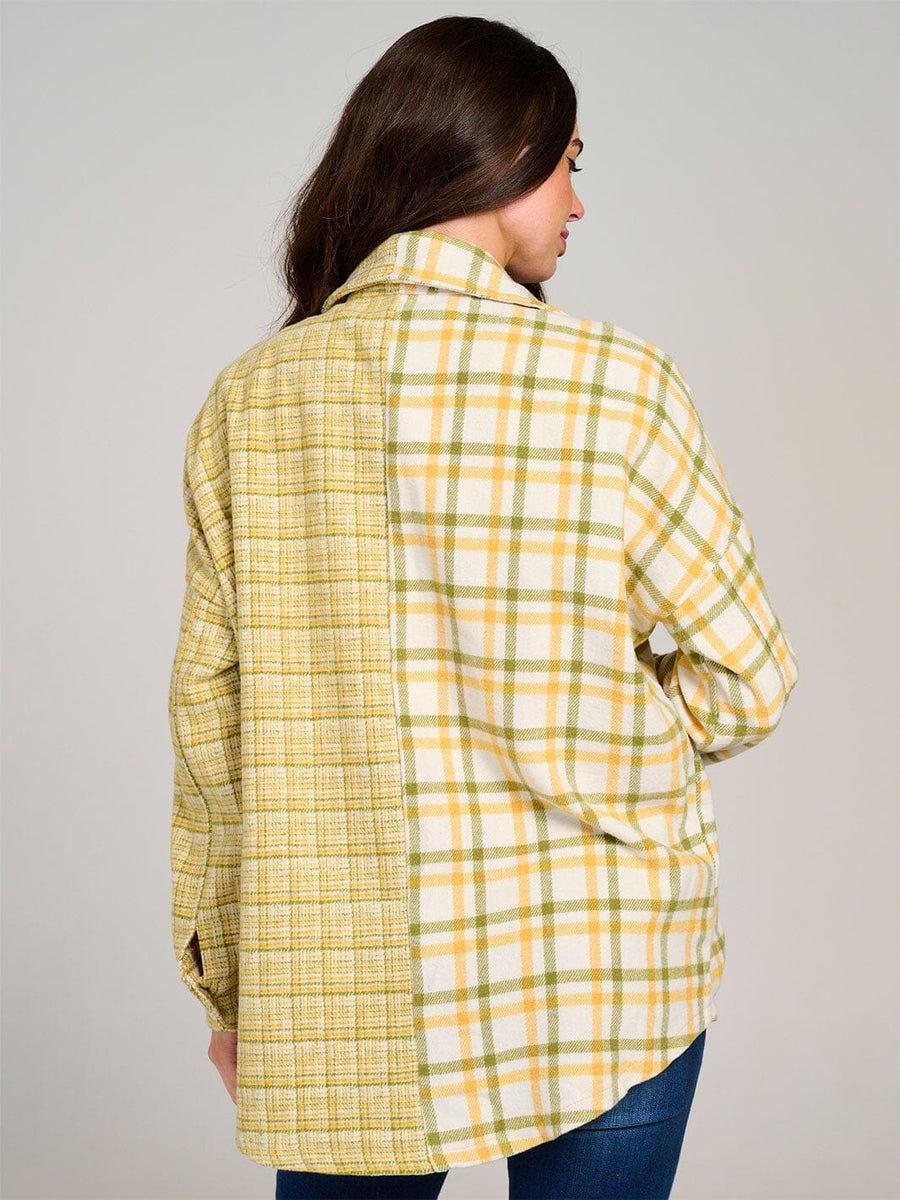 Women’s Plaid Button-Up Shacket – Cozy Fall Layer | Curated by Lisa